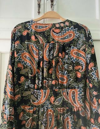 Vestido estampado de Stradivarius