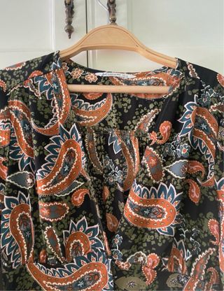 Vestido estampado de Stradivarius