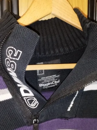 Jersey DigginChd Clockhouse Hombre Rayas Morado