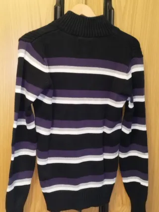 Jersey DigginChd Clockhouse Hombre Rayas Morado