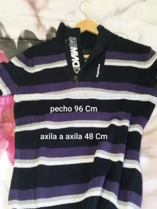 Jersey DigginChd Clockhouse Hombre Rayas Morado