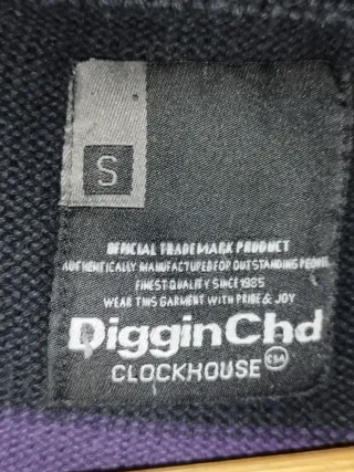 Jersey DigginChd Clockhouse Hombre Rayas Morado