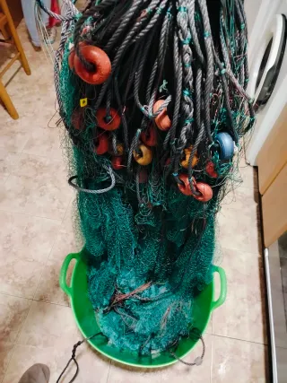 REDES DE PESCA TRASMALLOS río y mar