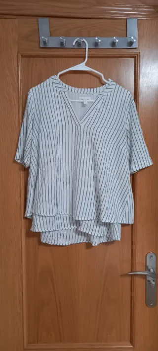 Camisa de lactancia rayas