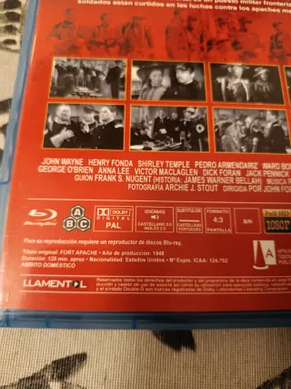 Fort Apache Blu-ray John Ford Western