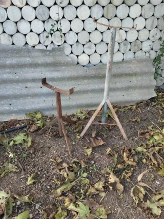 Caballetes metálicos para taller 25 o 30 unidades