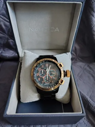 Orologio Nautica Uomo A42506 Nero come nuovo