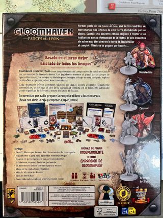 Gloomhaven Fauces del León Juego Mesa