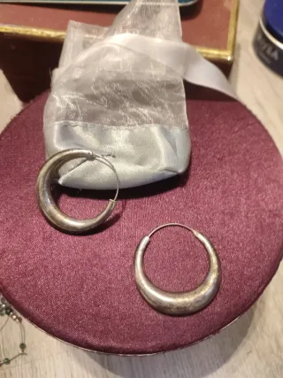 Pendientes Aros Plata