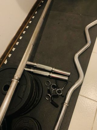 Set pesi palestra e bilancieri