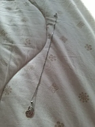 Catenina in argento 925con ciondolo a cuore