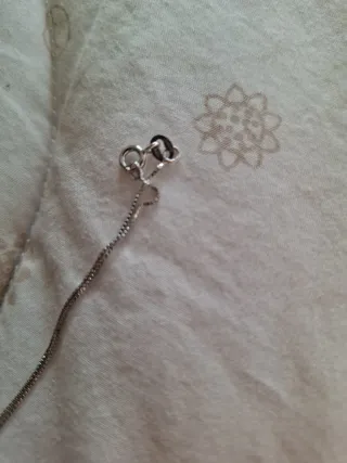 Catenina in argento 925con ciondolo a cuore