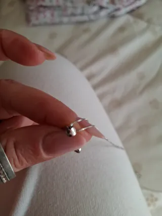 Catenina in argento 925con ciondolo a cuore