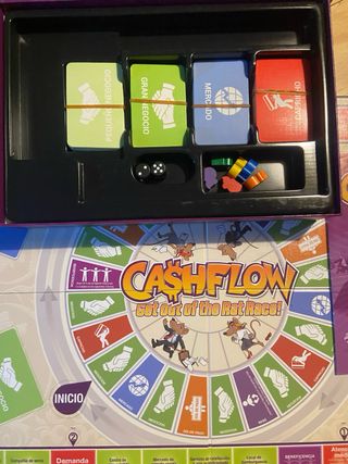 Juego de Mesa Cashflow Padre Rico Español