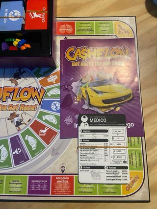 Juego de Mesa Cashflow Padre Rico Español