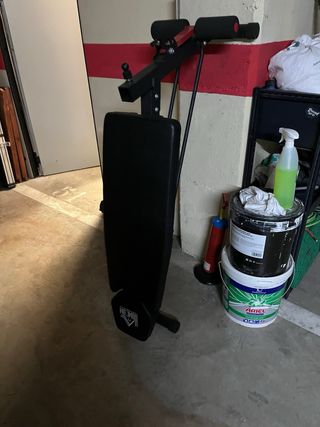 Banco de abdominales y gimnasia