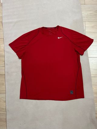 Camiseta Nike Pro Hombre XXL Roja