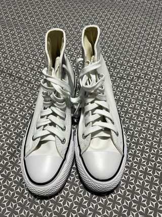 Converse Chuck Taylor Blancas Plataforma