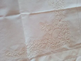 Set Lenzuola Ricamate Bianche