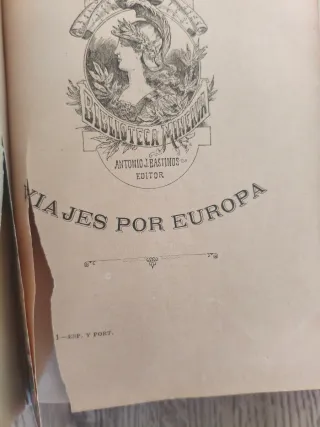 VIAJES POR EUROPA ALFREDO OPISSO 1896