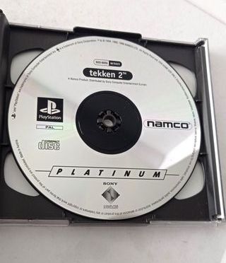 Juego Playstation1 - TEKKEN 2 + DEMO (COMPLETO )