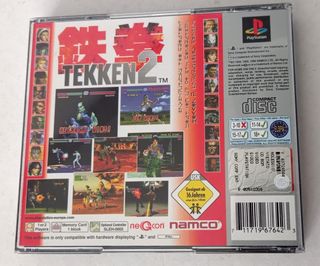 Juego Playstation1 - TEKKEN 2 + DEMO (COMPLETO )