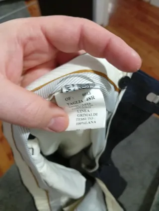 Completo Uomo a coste nero