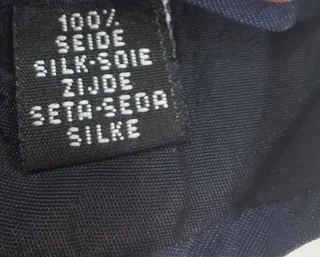 Corbata tommy hilfiger a rayas 100x100 seda natura