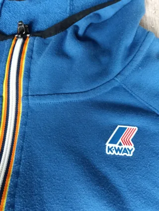 K-Way Le Vrai 3.0 Victor Felpa con Cappuccio L