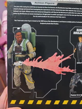 Action Figure Ghostbusters 2 Winston diamond