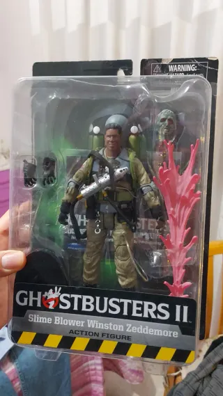 Action Figure Ghostbusters 2 Winston diamond