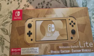 Nintendo Switch Lite Edición Hyrule Dorada
