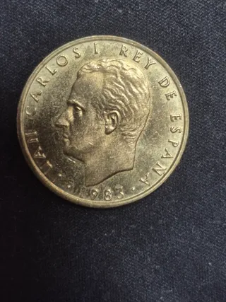 2 Monedas 100 Ptas 1983 Flor de Lis