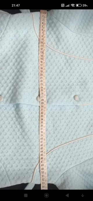 Conjunto Vintage Camisón y Bata Azul turquesa