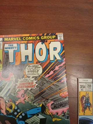 The Mighty Thor # 266 and 268 - 1977 FI Simonson