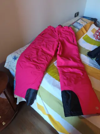 Pantalón de esquí mujer rosa Talla L/42