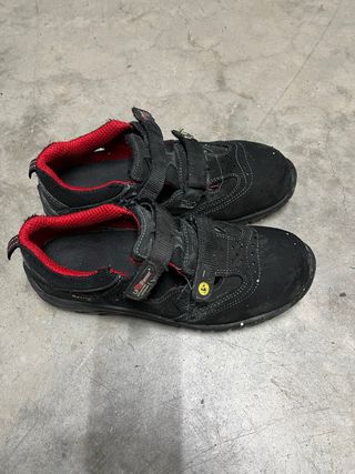 Zapatos Seguridad U-Power Velcro Negro 42