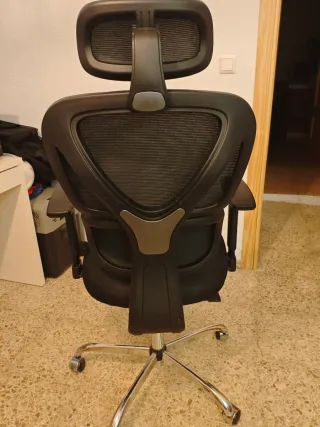 Silla Ergonómica Gaming Negra
