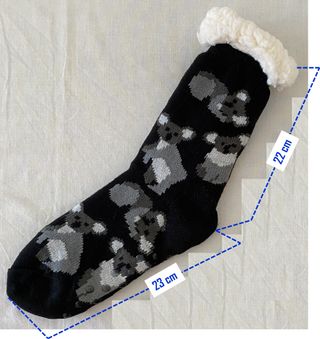 Calcetines antideslizantes. 2 pares. Talla 40-43