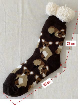 Calcetines antideslizantes. 2 pares. Talla 40-43