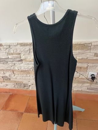 Vestido tirantes verde oliva