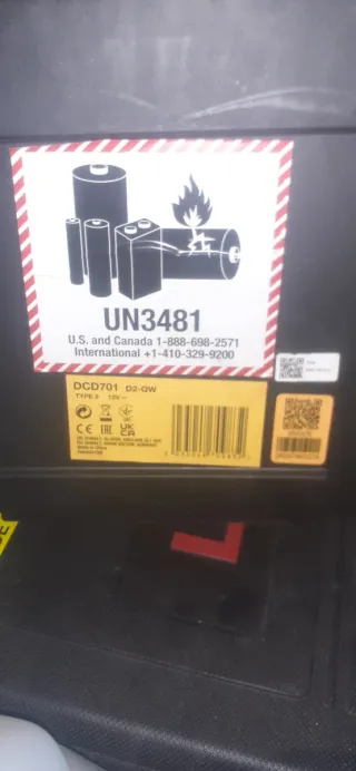 Maletín DeWalt vacío