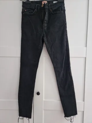 Pantalón vaquero negro ONLY mujer