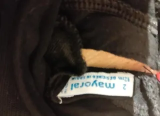 Vestido Mayoral negro estrellas tul