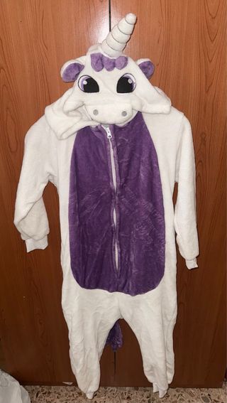 Pigiamone unicorno bambina 6/7 anni