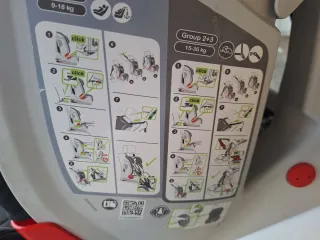 Silla Coche Britax Römer Isofix Grupo 1-2-3