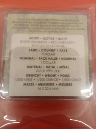 Moneda Oro Van Gogh Obras Maestras