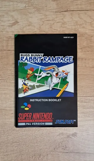 Bugs Bunny Rabbit Rampage per Super Nintendo SNES