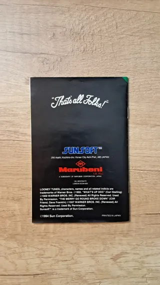 Bugs Bunny Rabbit Rampage per Super Nintendo SNES