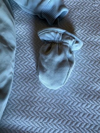 Buzo de pana y polar para bebé